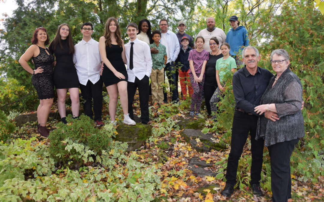 Famille Serge Aubin et Françoise Lemieux