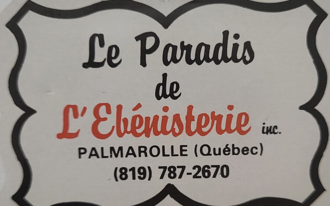 Le Paradis de l’Ébénisterie