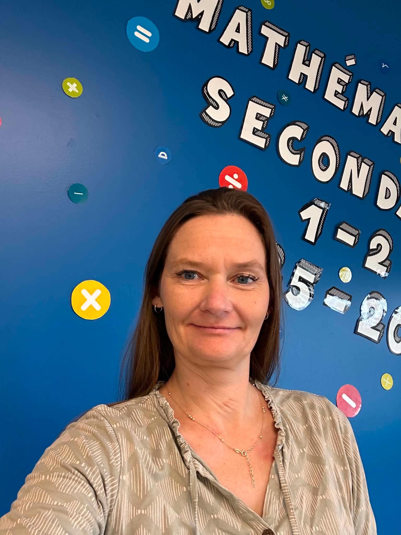 Claudie Ruelland et l'équipe de l'école Dagenais