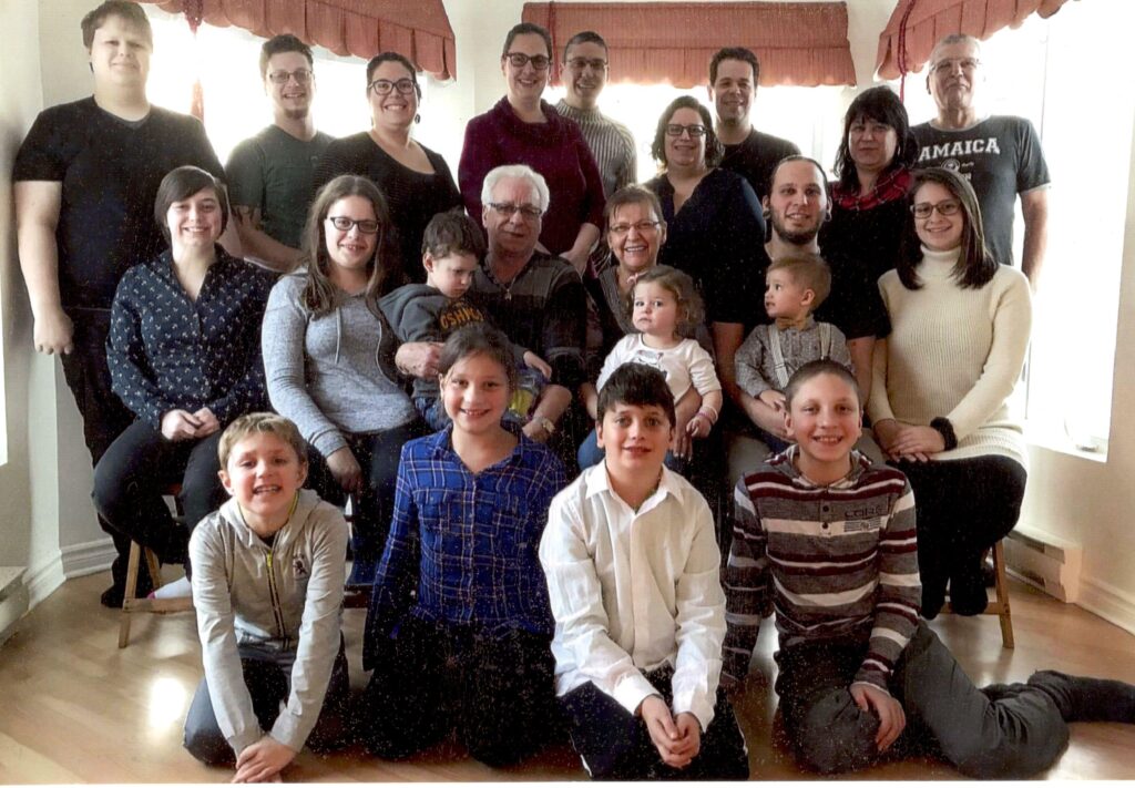 Famille Fernand et Monique en 2018
