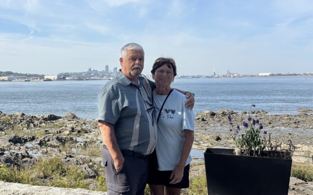 René Breton et Ghislaine Begin
